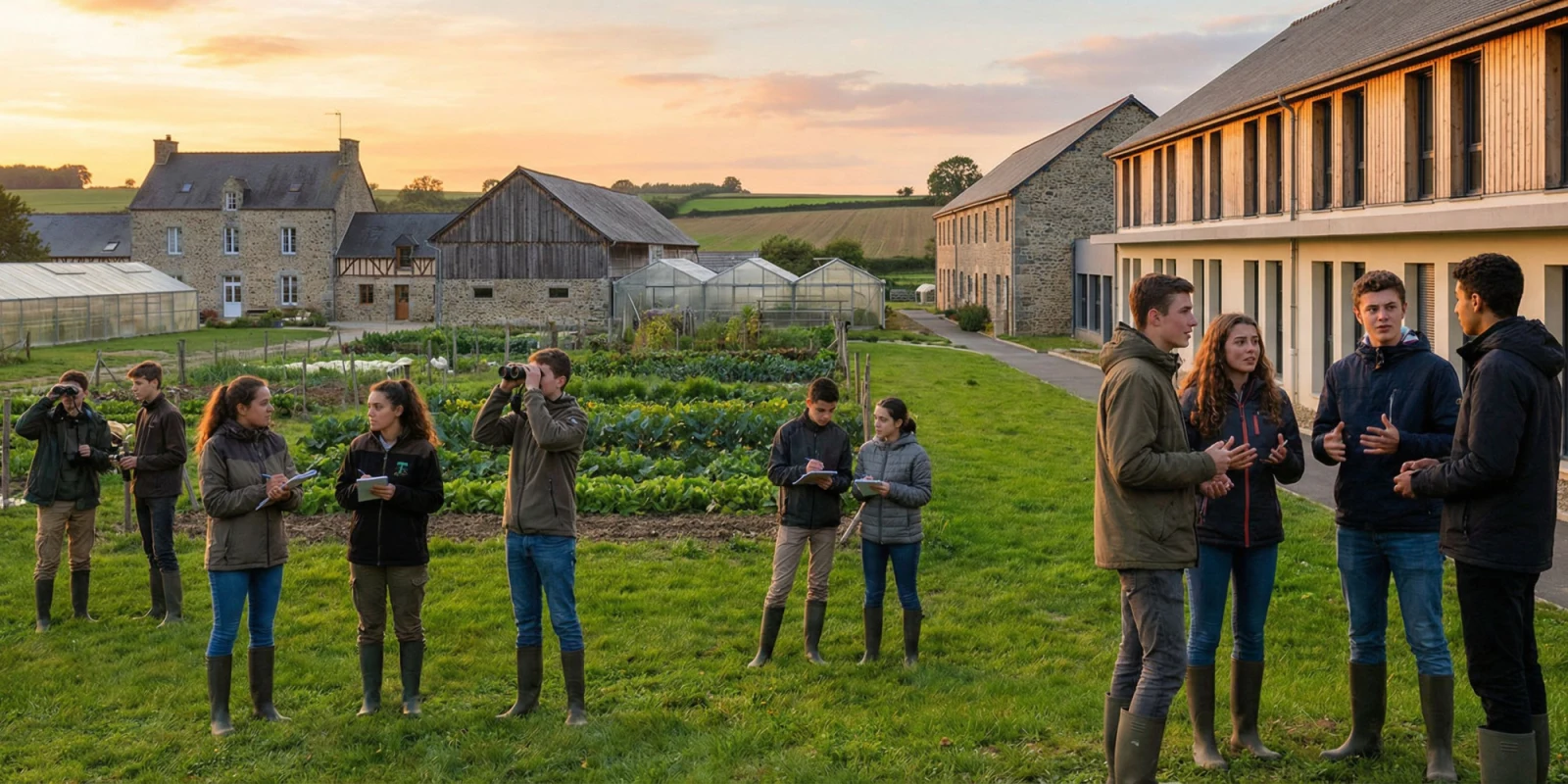Vie au lycée agricole : Ambiance, internat, projets