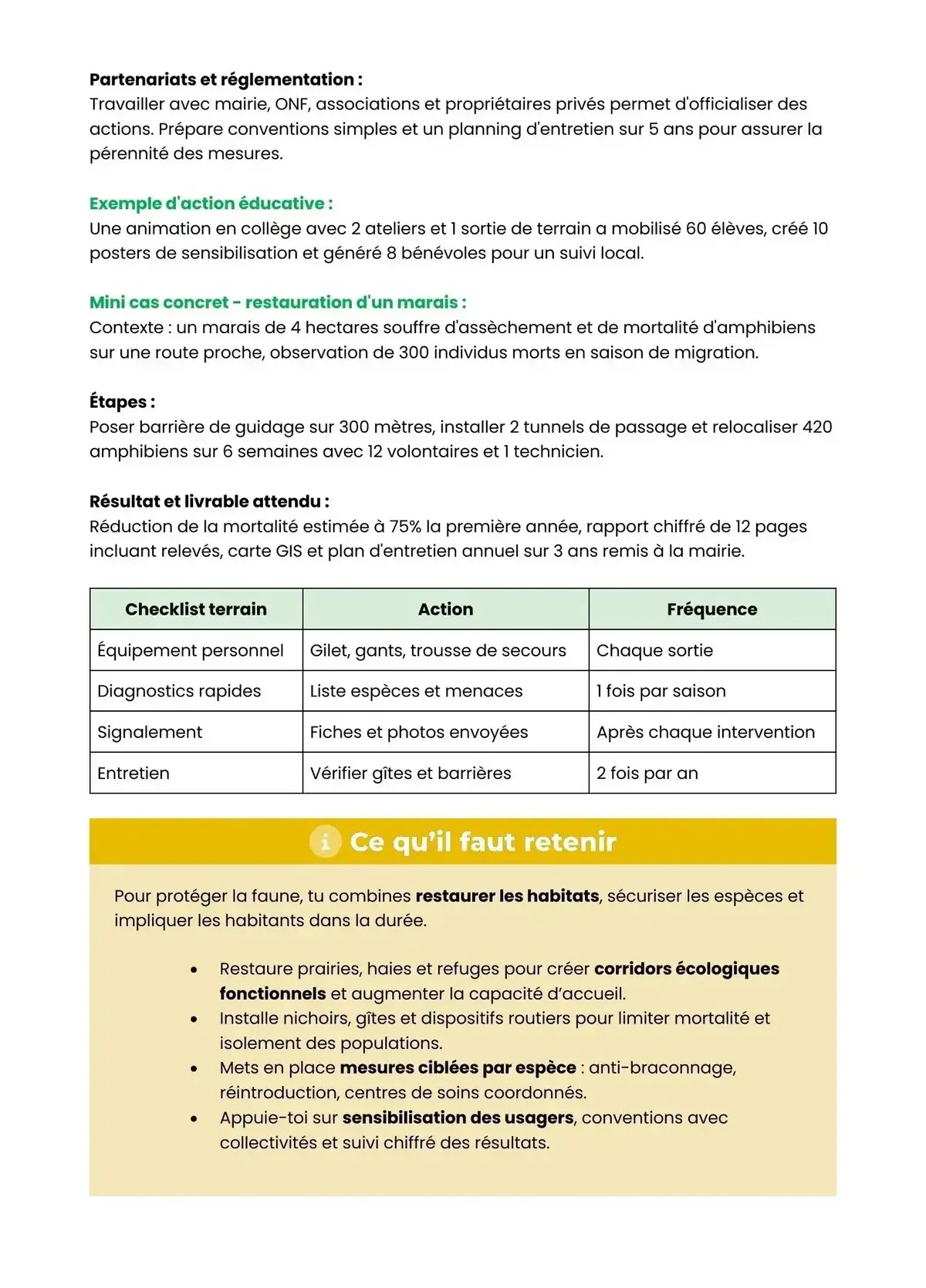 Example Fiche de Révision Bac Pro GMNF